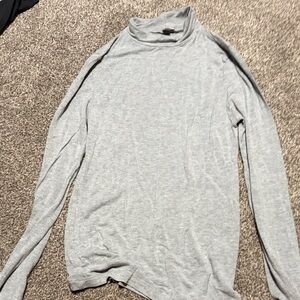 ASOS Light Gray Knit Top